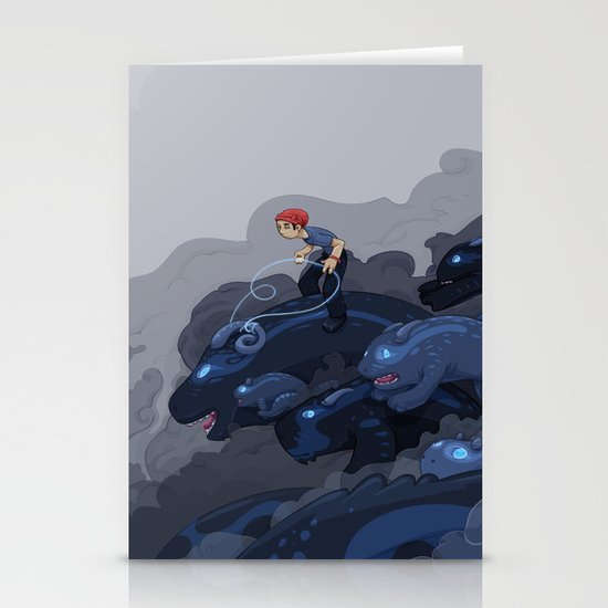 Rainy Day Activities Stationery Cards