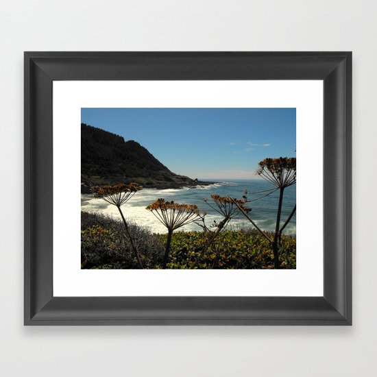 A Peek Framed Art Print