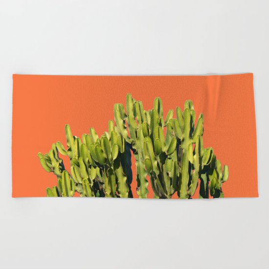 Bold Cactus #society6 #cactus #buyart Beach Towel