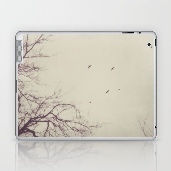 winter flight Laptop & iPad Skin