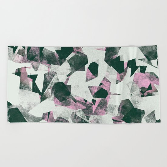 Camouflage XXXXII Beach Towel