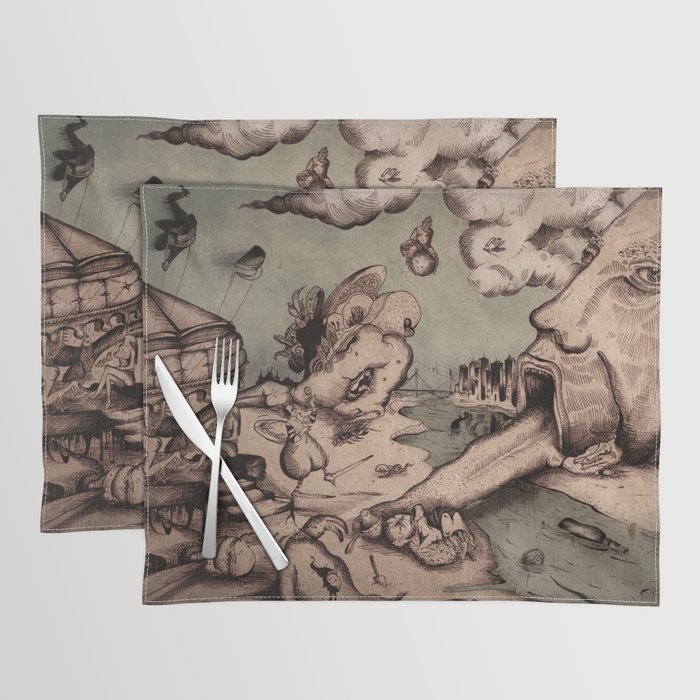 Deadly Sins Valley Placemat