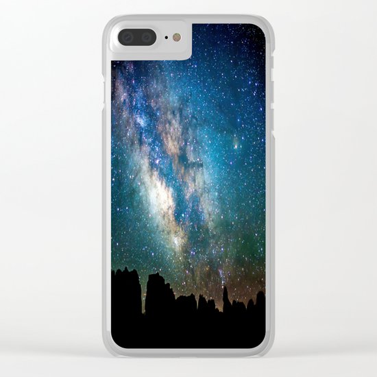 The Milky Way Clear iPhone Case