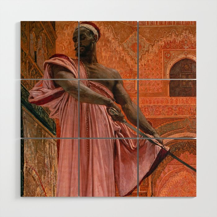 Execution Without Trial under the Moorish Kings in Granada by Henri Regnault Wood Wall Art