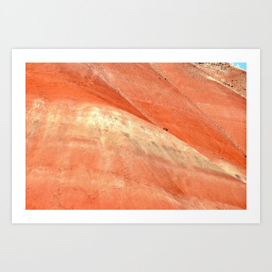 PAINTED HILLS - OREGON SUNSET Art Print