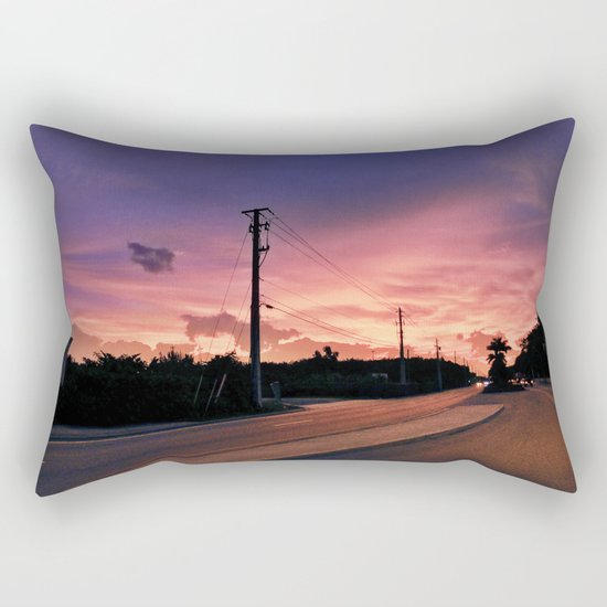 Miami Sunrise Rectangular Pillow