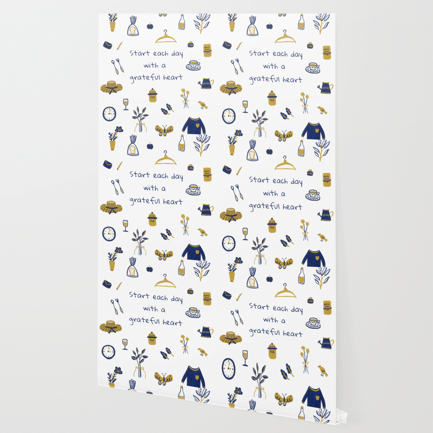 Start Each Day With A Grateful Heart Cute Things Wallpaper By