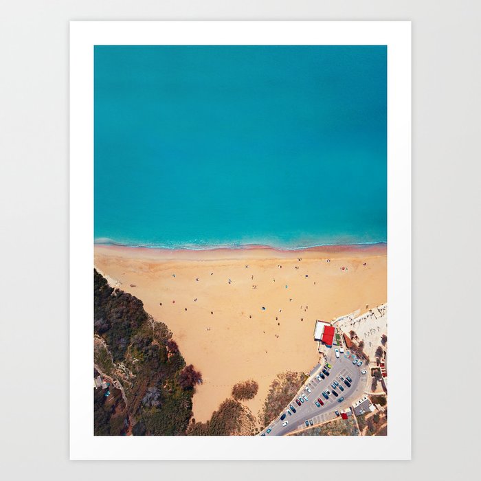 Golden Bay Beach (Ghajn Tuffieha) Malta  Art Print
