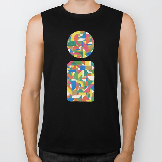 Letter i Biker Tank