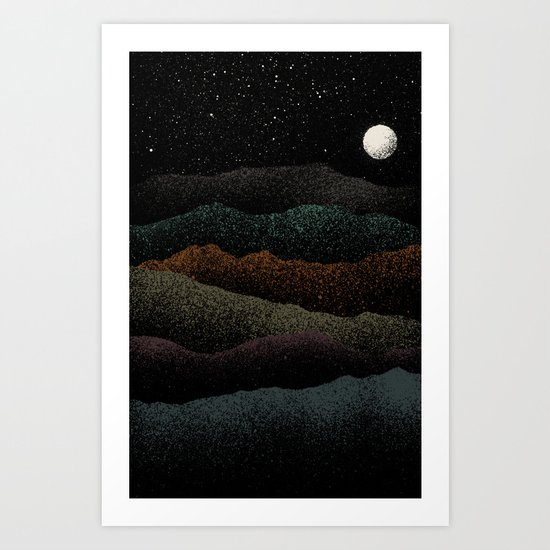 Mountains Beyond Mountains Art Print