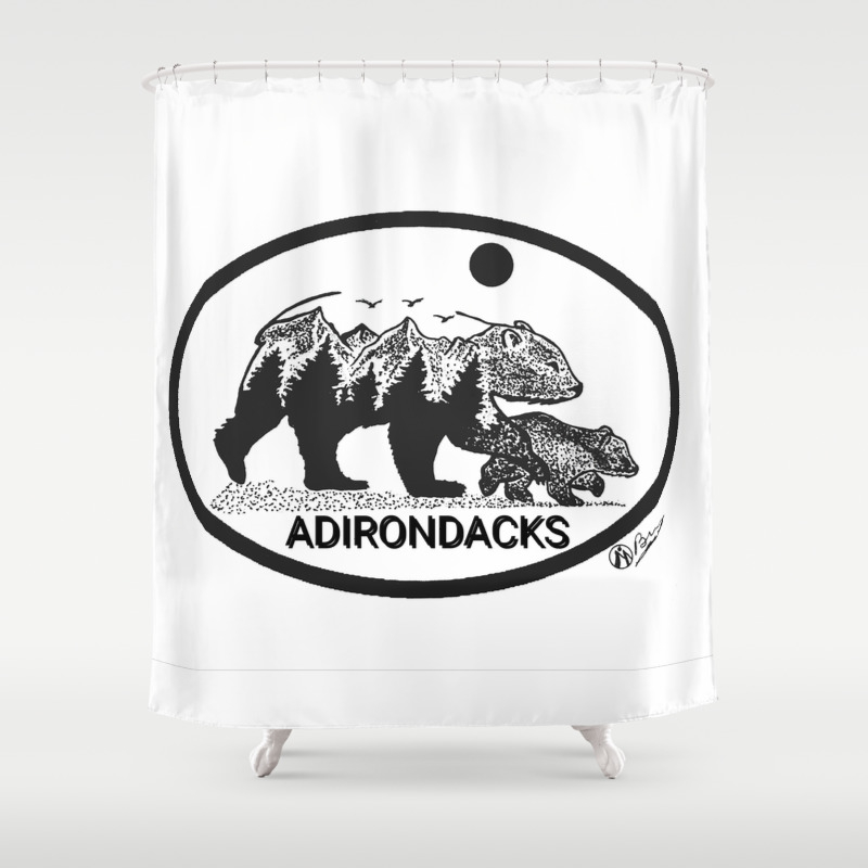 Adirondack Mama Baby Bear Cub Adirondacks Adk Black Bear Art