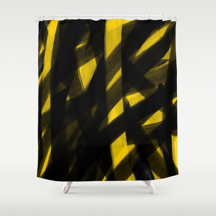 Expressionist Painting. Abstract 242. Shower Curtain