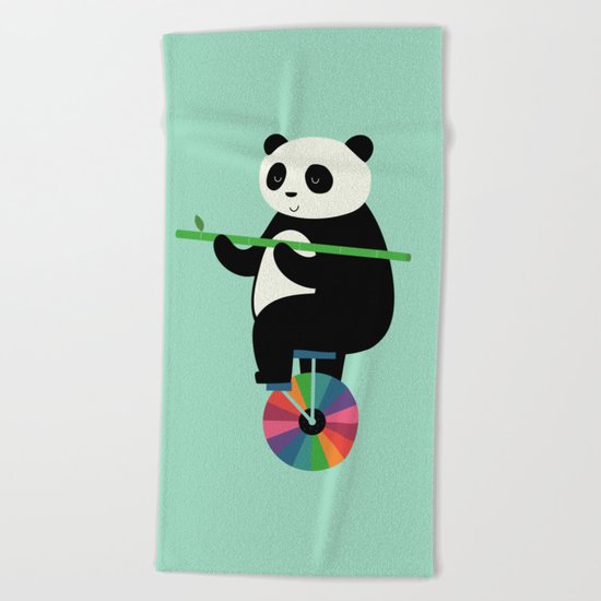 Learn To Balance Your Life Beach Towel