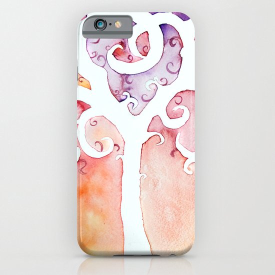Swirly Girly Tree iPhone & iPod Case