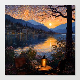 Twilight Reflections Canvas Print