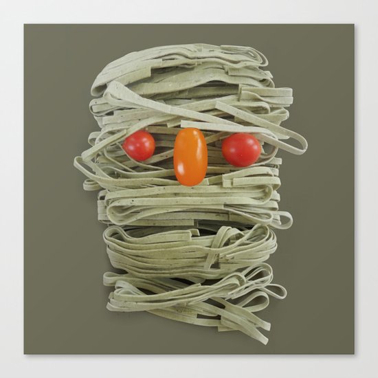 A Thing of the Pasta Canvas Print