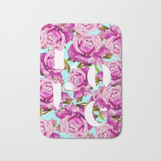 Love #society6 #decor #buyart Bath Mat