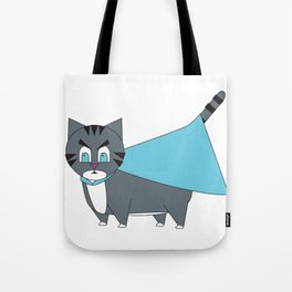 Super(angry) Kitty Tote Bag