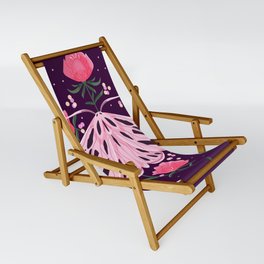 Moth pink Sling Chair