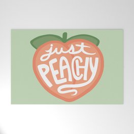 Just Peachy Welcome Mat