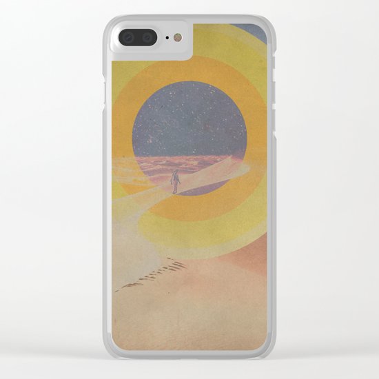 Walk With Me Clear iPhone Case