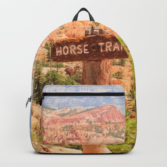 Horse Trail Grand Canyon Photo Backpack