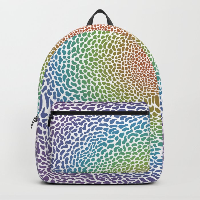 Mandala pattern #32 - colored version Backpack