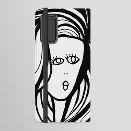 Girl Android Wallet Case