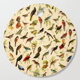 Vintage Birds of Brazil Designs Collection Cutting Board