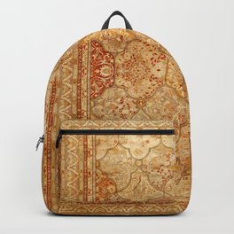 Oversized Antique Turkish Oushak Rug Print Backpack