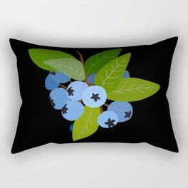 Blueberry bunch Rectangular Pillow