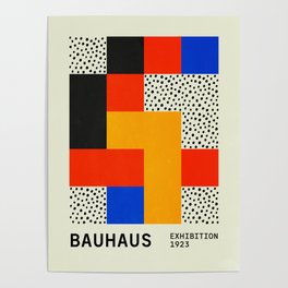 BAUHAUS 01: Exhibition 1923 | Mid Century Series  Poster