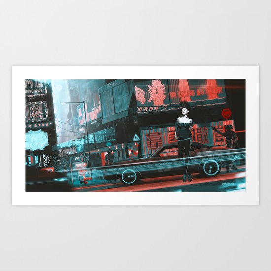 Cyrstal Art Print