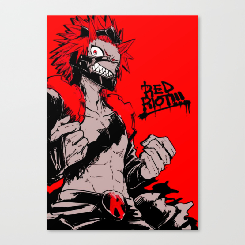 Red Riot Kirishima Eijiro My Hero Academia Canvas Print By Mangasekai Society6 Il materiale acrylic nails più. red riot kirishima eijiro my hero academia canvas print by mangasekai