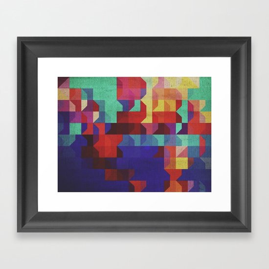quartier Framed Art Print