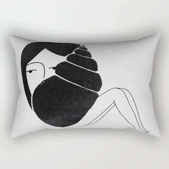 She Sells Sea Shells Rectangular Pillow