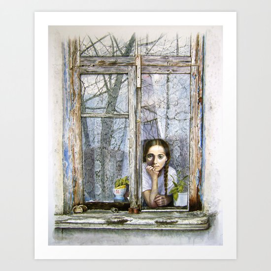 Fragments of My Childhood Art Print