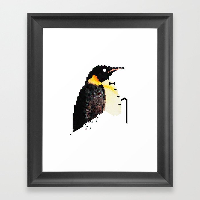 Gentlemen's instinct # Penguin Framed Art Print