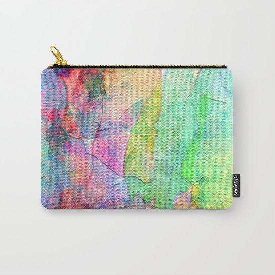 Abstract Texture 01 Carry-All Pouch