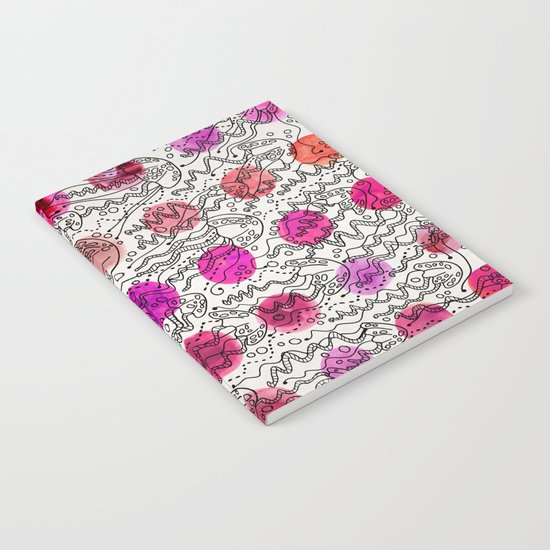 Dotty Jellyfish Notebook