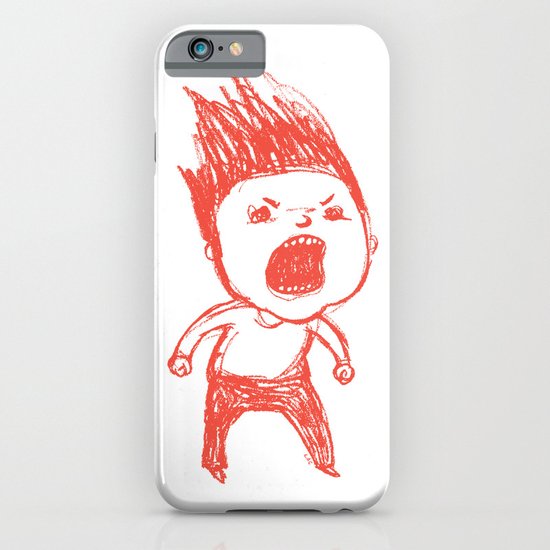Angry Guy iPhone & iPod Case