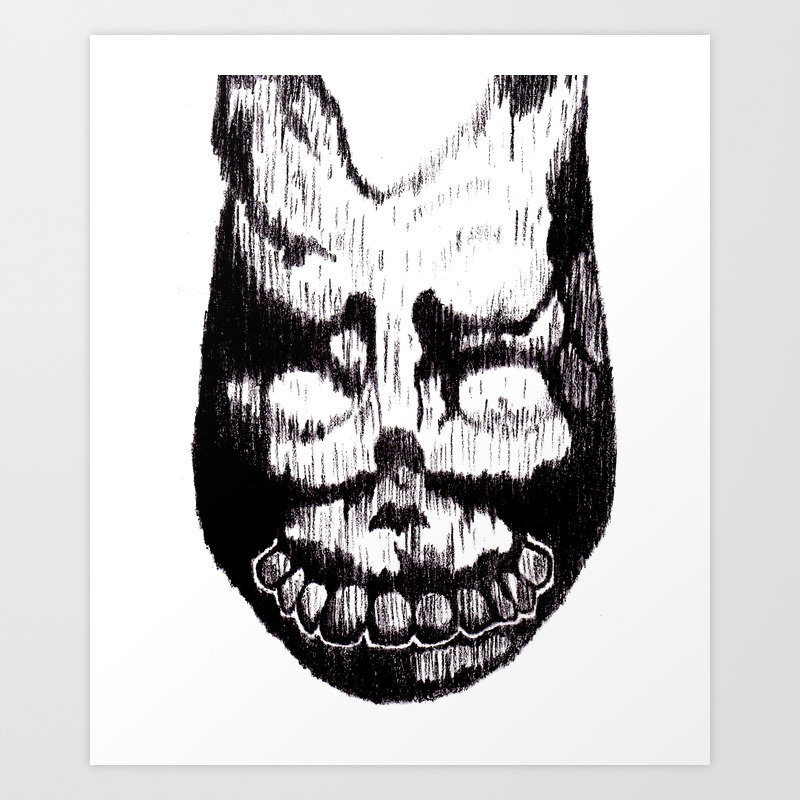Donnie Darko Frank Art Print By Froleyboy Society6