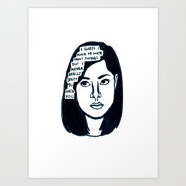 Aubrey Plaza Art Prints For Any Decor Style Society6