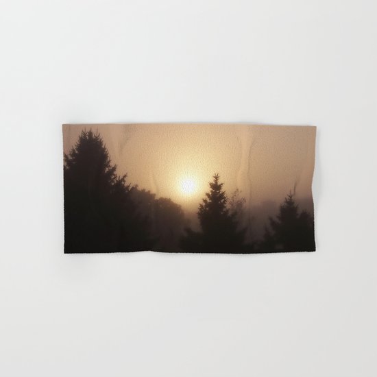 Sunrise Through Morning Fog Hand & Bath Towel