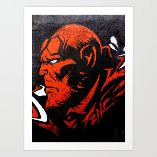 Hell Boy Art Print