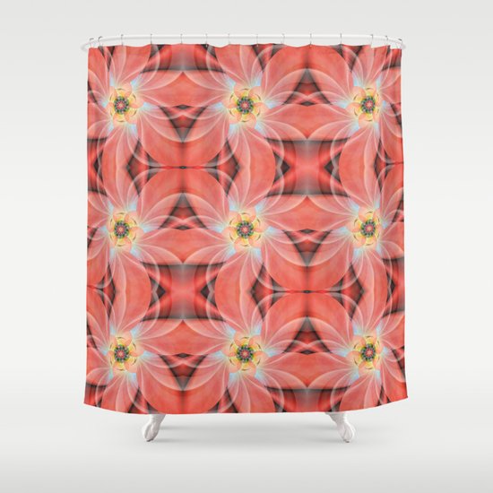 Cherry Blossom Pattern Shower Curtain
