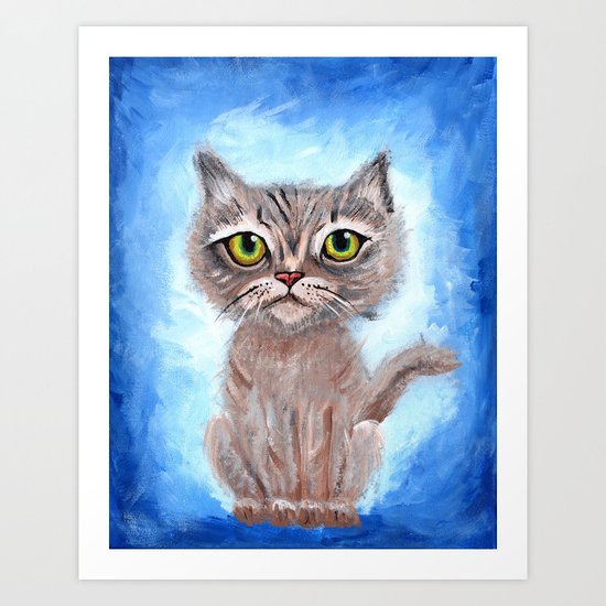 Kitty Kitty Art Print
