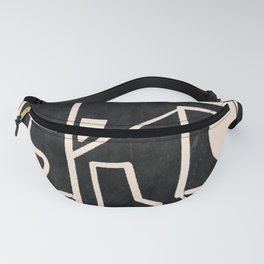 Modern Abstract Minimal Shapes 39 Fanny Pack