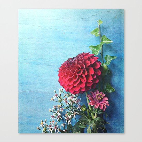Summer Always Bloomed in Her Heart Canvas Print
