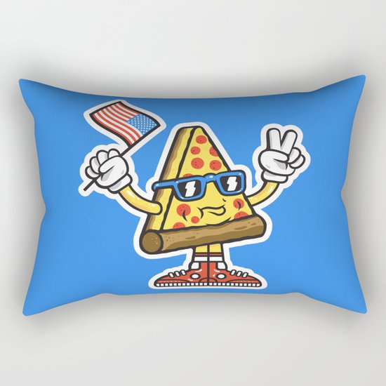 Pizza Party Rectangular Pillow